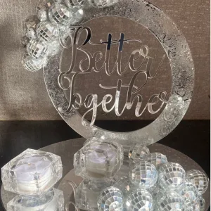 Silver Disco Platter