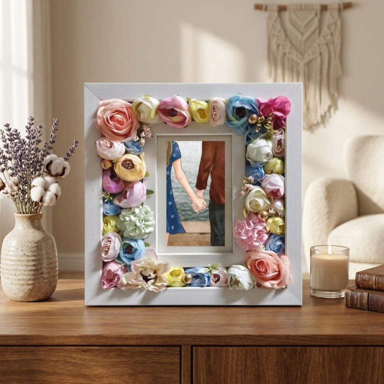 Floral Photo Frame