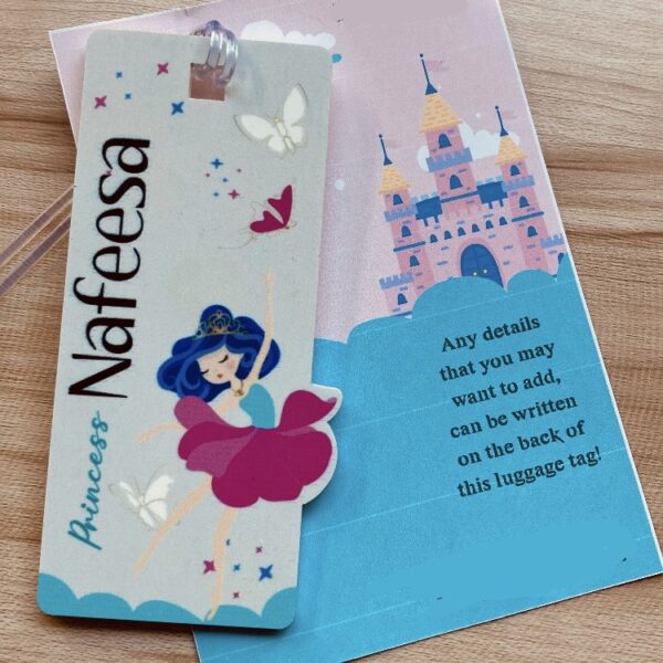 Princess Luggage Tag / Bookmark - Image 5