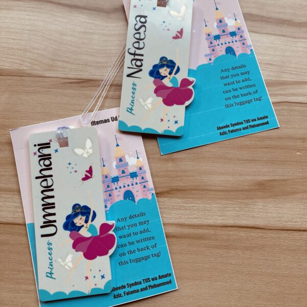 Princess Luggage Tag / Bookmark - Image 2