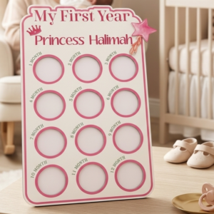 First Year Milestone Frame