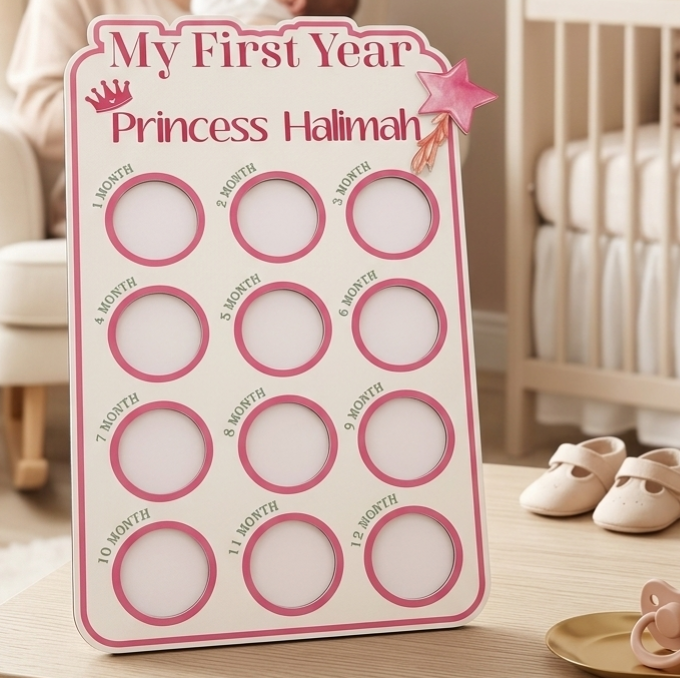 First Year Milestone Frame