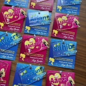 Barbie Luggage Tags