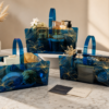 Sapphire Bloom Basket