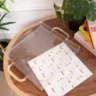 Slide-In Metal Handle Acrylic Tray