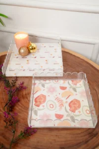 Magnet Changeable Print Scallop Tray