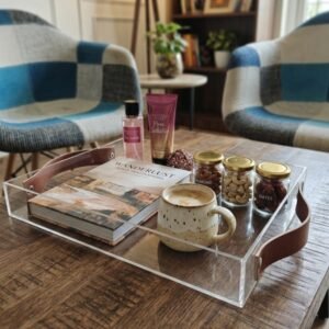 Acrylic Tray – Leather Grip Edition