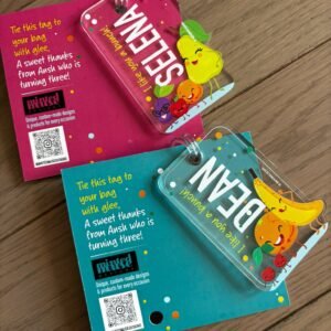 Personalised Acrylic Bag Tags